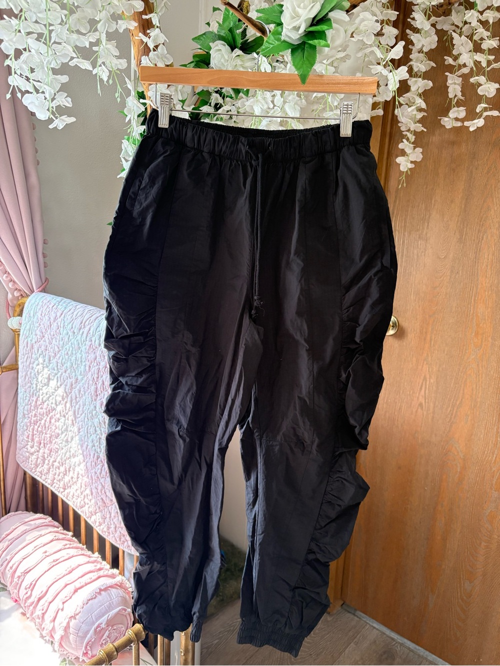 FP Movement by Free People Black Track Joggers with Waistband - Picture 3 of 7